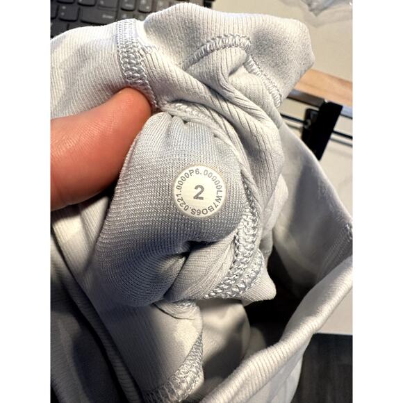 Lululemon Wunder Under Short 10" *Ribbed Size 2 Camo - Picture 5 of 7